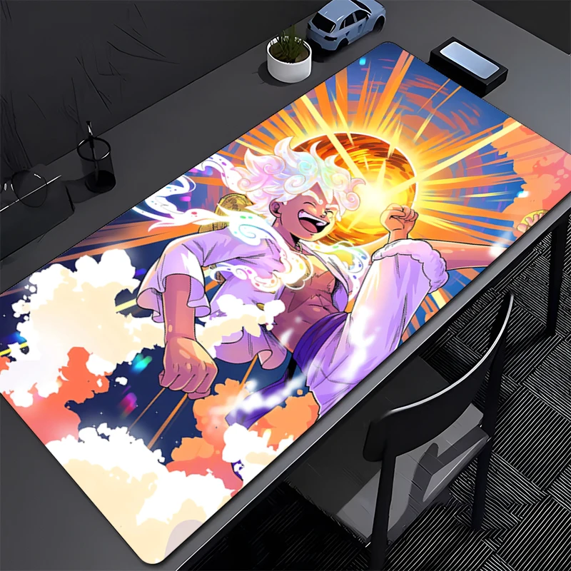 

Gaming Mouse Pad ONE PIECE Luffy Gamer Computer Accessories Keyboard Non-Slip Mousepad Company Laptop Desk mat PC Anime Mousepad