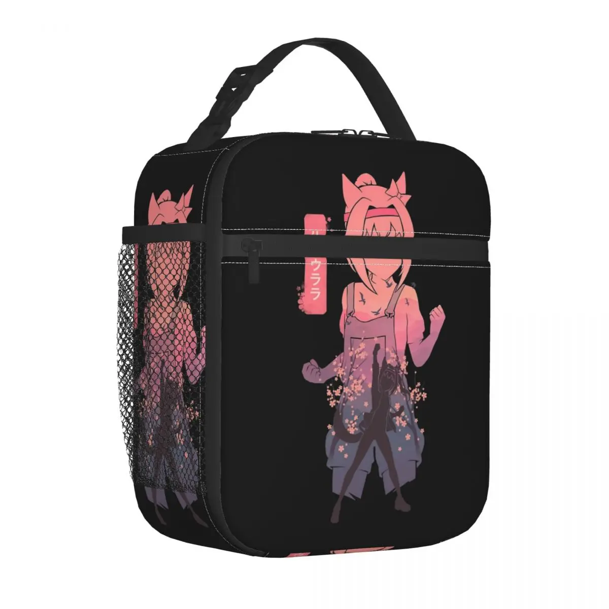 

Термоизолированные сумки для обедов Haru Urara Uma Musume, контейнеры для еды, портативные термосумки-холодильники для школы и офиса