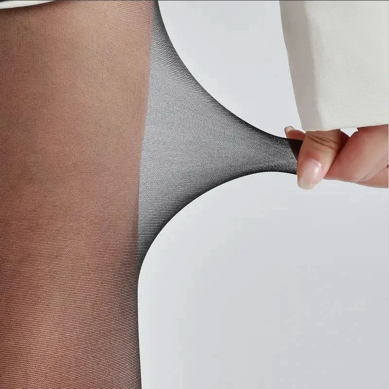 Dameskousen en panty met één lijnpatroon Slim Fit Ultradunne anti-haakkousen Damespanty Sokken