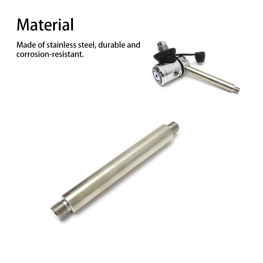 Scuba Diving Handle Bar Rustproof Breathing Regulator Lightweight Sturdy First Stage Fixed Maintenance Repair Tool for Accessory
