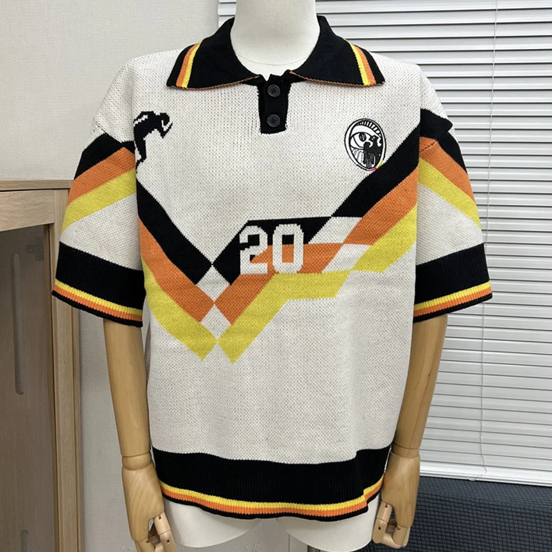 Tendenze della moda Maglione House of Errors Modello casual di alta qualità Jacquard Ricamo Logo Maglioni lavorati a maglia Unisex