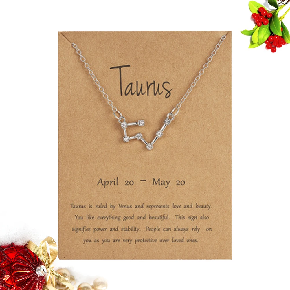 

12 Women Necklace Jewelry Gift for Birthday Novel European and American