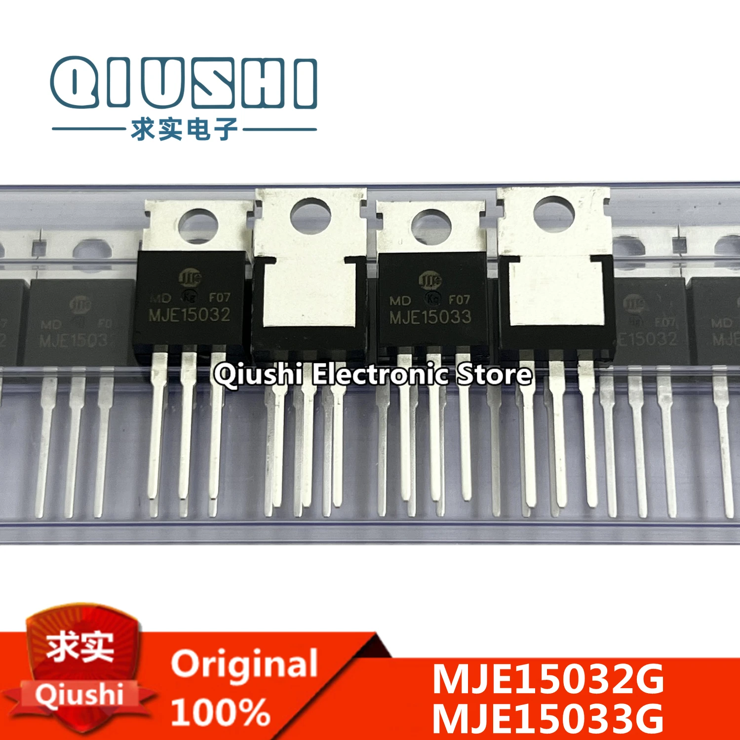 10pair New Original MJE15032G MJE15033G MJE15032 MJE15033 TO-220 Audio Transistor