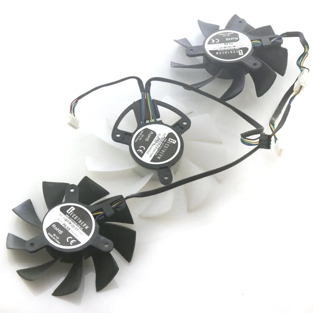 3pcs/Lot GFY09010E12SPA 12V 4Pin For Gainward RTX2060 RTX2070 RTX2080 RTX2080Ti SUPER OC Graphics Card Cooler Cooling Fan