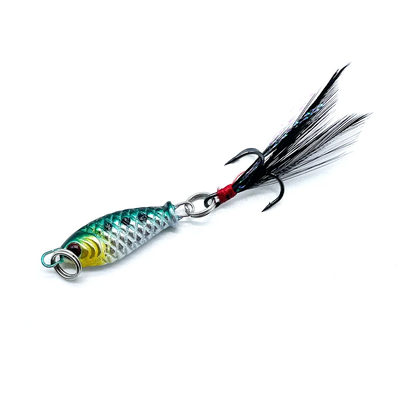 THRITOP Sinking Metal Fishing Lure 5G 30MM 4 Different Colors For Optionals Bass Pike Hard Bait TP203 Jigging Wobblers Tackles