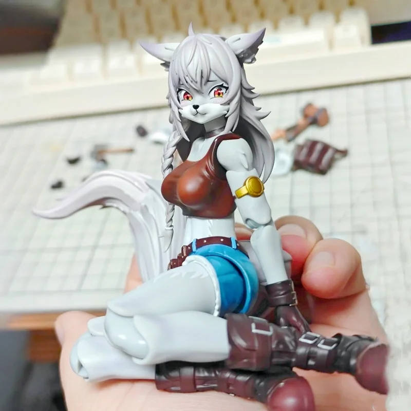 

In Stock Ladotoys Era-001 Liya-Alopex Fix Ver. Model Toys Collectible 1/12 Fox Beautiful Girl Mystic Land Furry Fandom Toys Gift