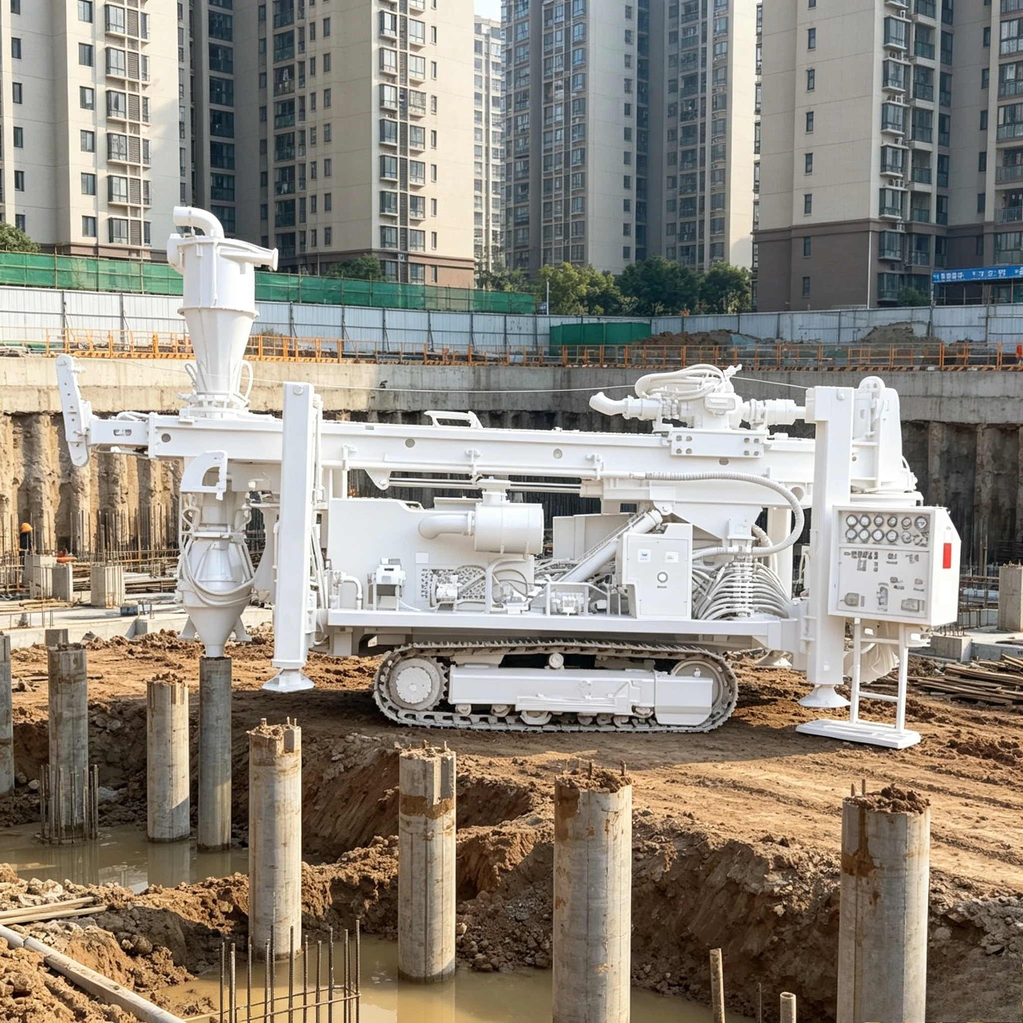Durable Reverse Circulation Drilling Rig Machine Dual Wall Drill Pipe (DWDP) for Rock Sampling RC Drill Rig RC Equipment Custom