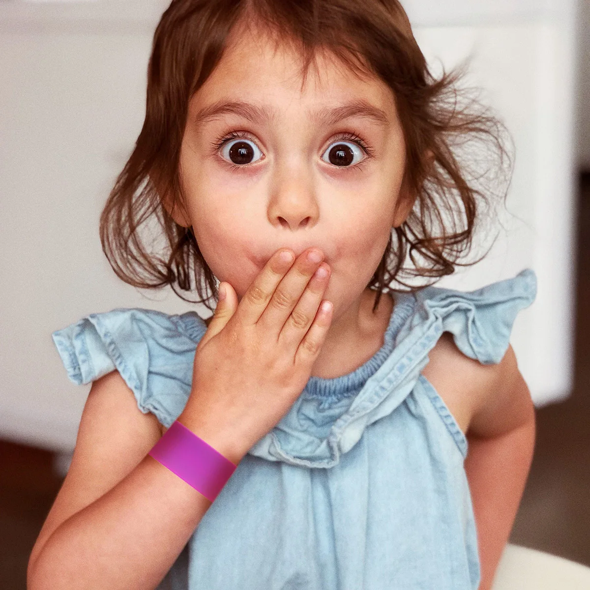 

10PCS Silicone Slap Bracelets Childrens Patted Wrist Kids Party Toys Flexible Elastic Safe High Quality