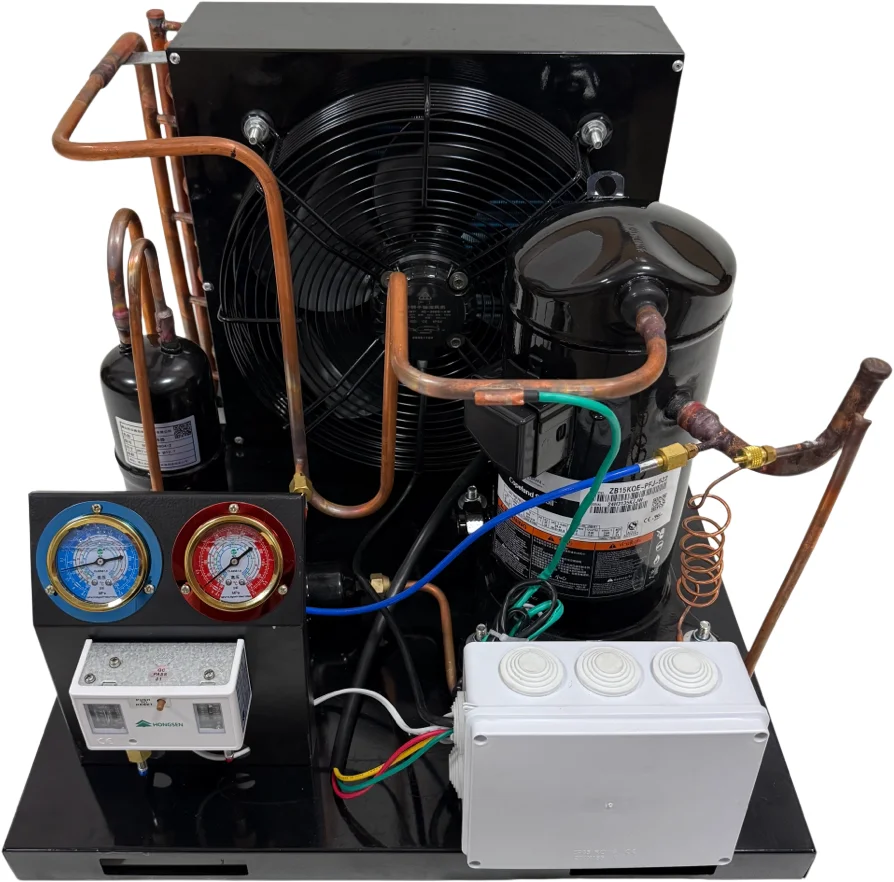 High Energy Efficiency Condensing Unit 50Hp Cold Room Machinery Cool Room Freezer Refrigeration Unit