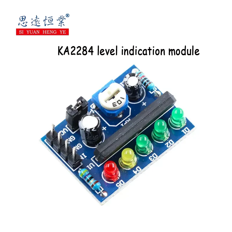 1PCS KA2284 level indicator module, power indicator, five-point LED kit, audio level indicator