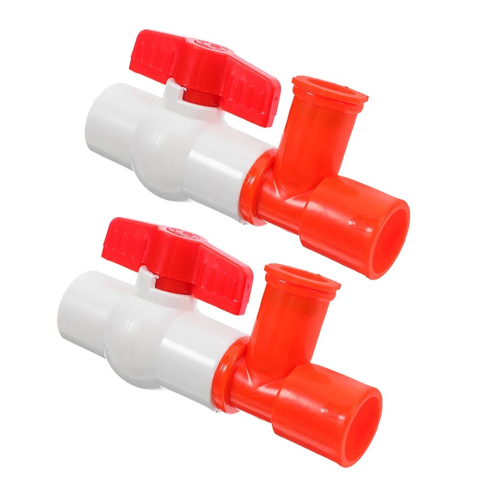 

2Pcs Poultry Water Line Regulator Durable Easy Installation Automatic Air Release Valve Water System