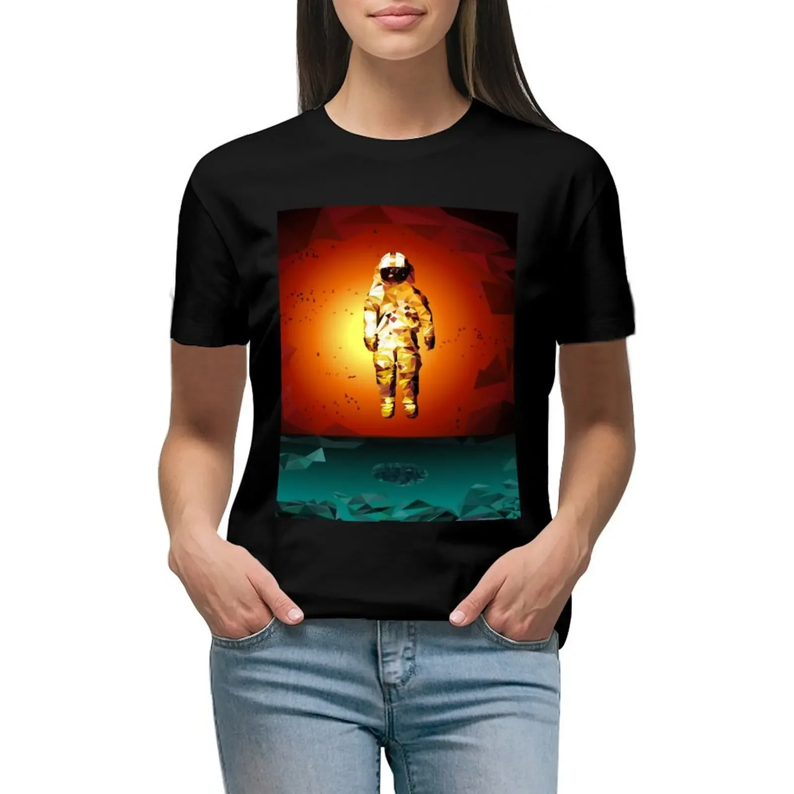 

Deja Entendu - v1 Poly Art T-Shirt customs design your own quick-drying shirts graphic tees black t-shirts for Women