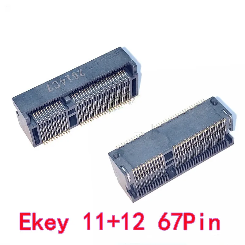 5 قطعة مقبس NGFF/M.2 موصل واجهة لمقبس أنثى SSD 67P A/B/E/M مفتاح ، 2.3/3.2/4.2/8.5H