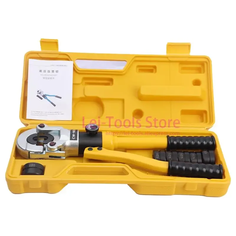 Hydraulic Pex Pipe Tube U Die 16 20 26 32 Hydraulic Crimping Tool CW-1632 PVC Pipe GC-1632