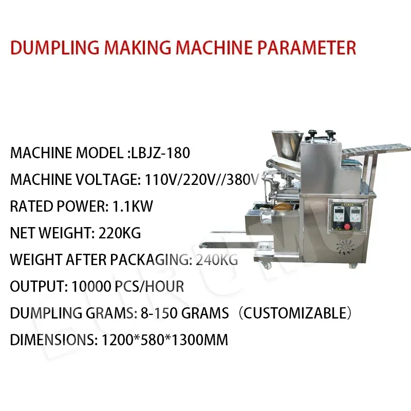 

exquisite craftsmanship Automatic Empanada Gyoza Forming Machine Dumpling Making Maker 10000pcs/h