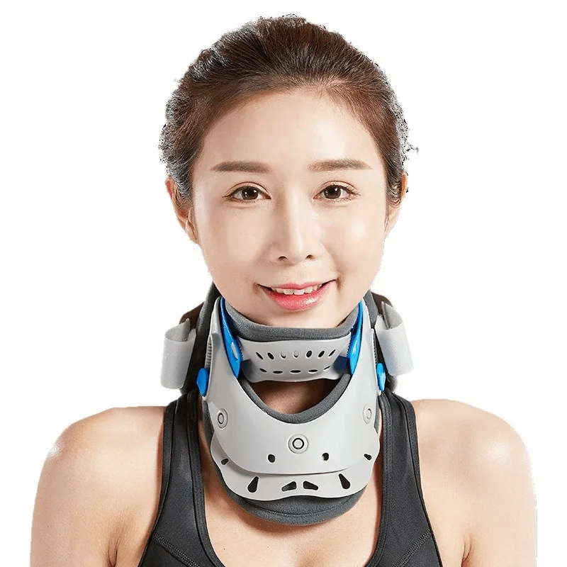 Adjustable Cervical Traction Device Neck Corrector Cervical Neck Stretch Spine Fixation Support Brace Neck Braces
