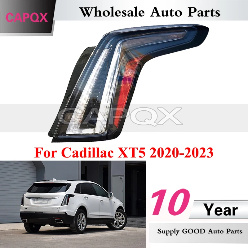 

CAPQX Rear Bumper Taillight For Cadillac XT5 2020-2023 Taillamp Rear Brake Light Stop Light Tail Light Tail Lamp
