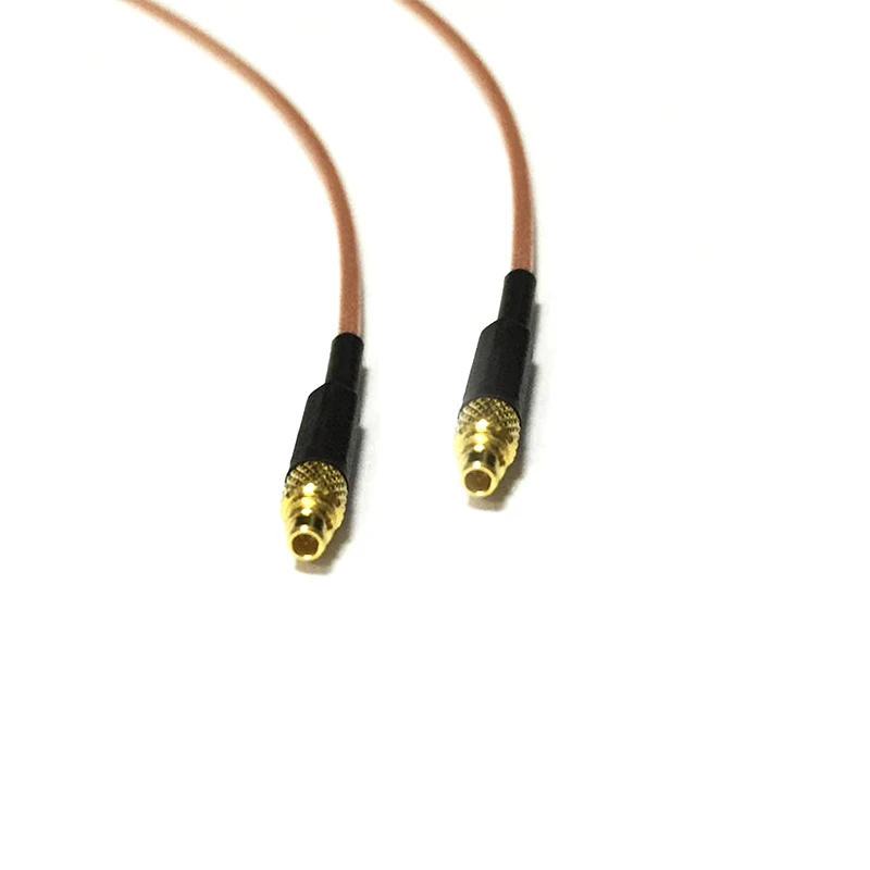 New MMCX  Male To Plug Straight 90-Degree Pigtail Cable RG178 30cm/50cm/100cm Wholesale For Wireless Modem