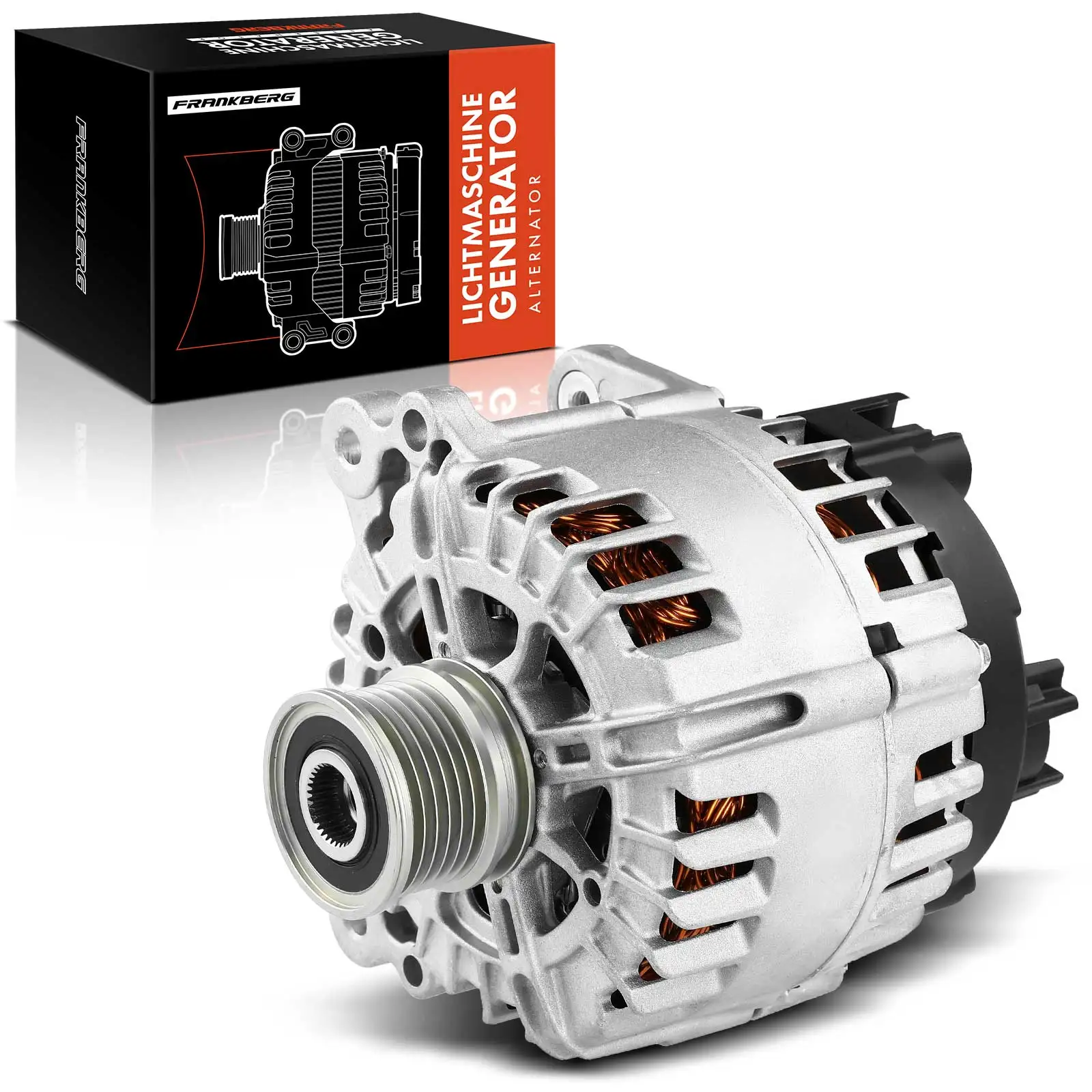 Frankberg 1x Lichtmaschine Generator für VW CC 358 3.6 FSI 4motion 2012-2016 03H903023L 439855 A3153 TG14C060 440595