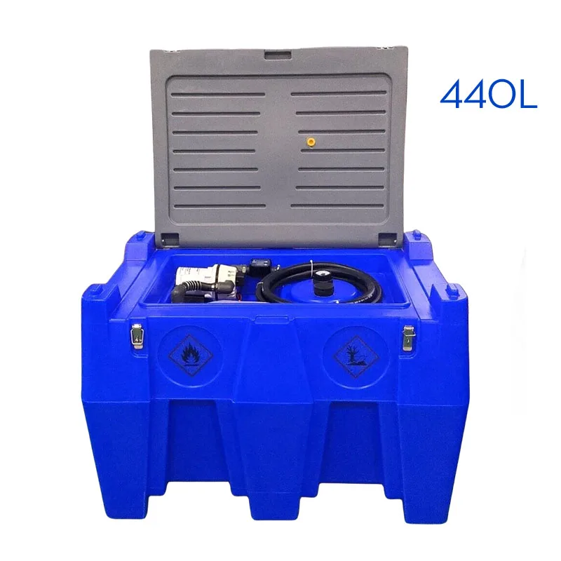 12V 24V Electric 500L Mobile Portable Urea Water Transfer Tank for On-Site Refueling
