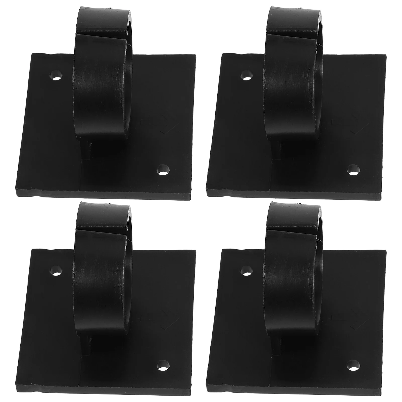 

4Pcs Universal Microphone Clip Holder for Logo Flag Station Mic Accessories Mount for Handheld Mics Easy Carry Design