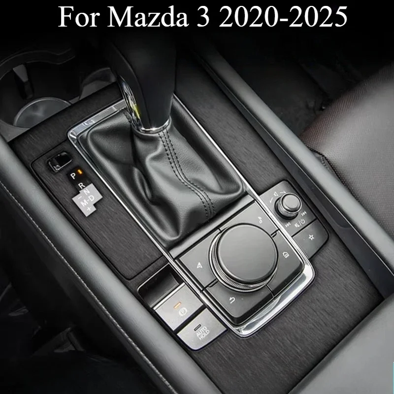 Central Control Film For Mazda 3 2020-2025 Next Generation Car Interior Protection Gear Sticker Decoration Interior Accessories
