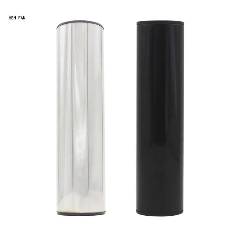 

Stainless Steel Cylinder Shaker Sand Shaker Rhythm Percussion Musical Instrument for Professional Band Accompaniment M89D