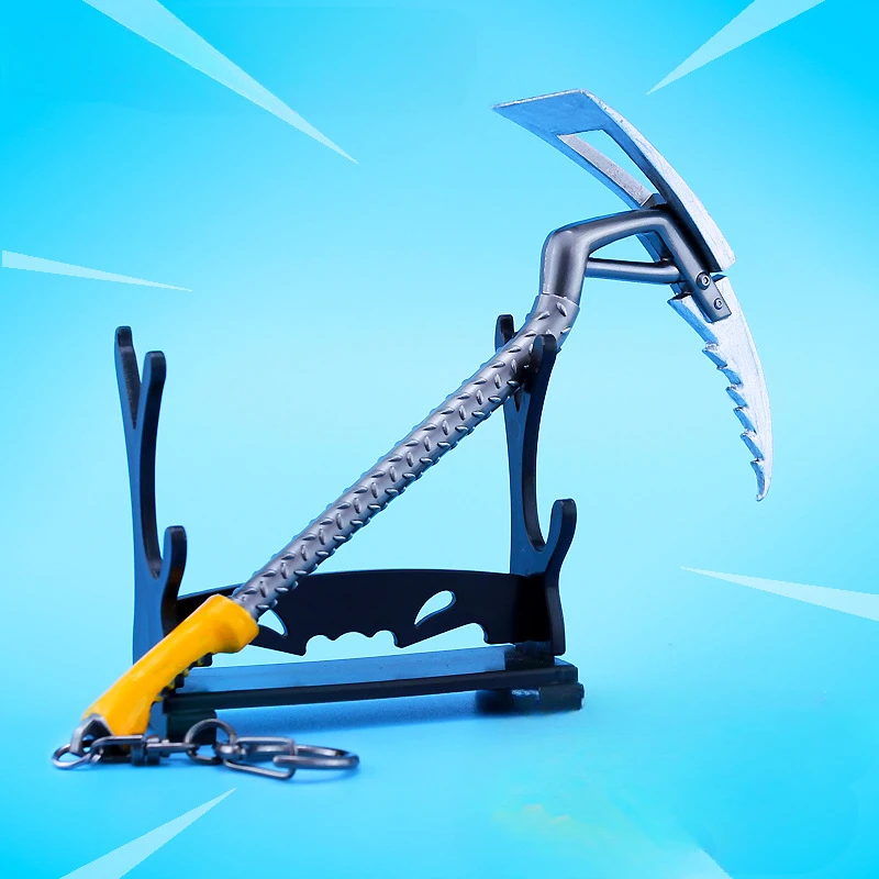 Game Peripheral Fortnite Key Chain Rock Climber Pickaxe Toy Model Car Backpack Pendant Decorate Collect Gifts view 2