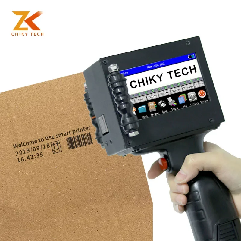 2022 New System Date Code Portable Handheld Inkjet Printing Machine Expiry Date Printer