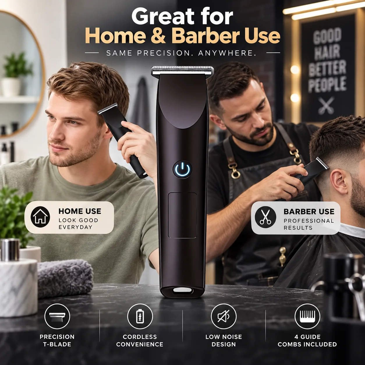 Cordless Hair Clipper for Men, - Men'S Grooming Guide review and price