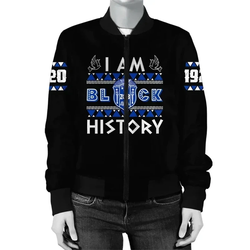 New Men\'s Jacket Ethnic African Style 3D Print Long Sleeve Zip Jacket Mens Clothing Vintage Africa Comfort Jacket Wholesale Coat