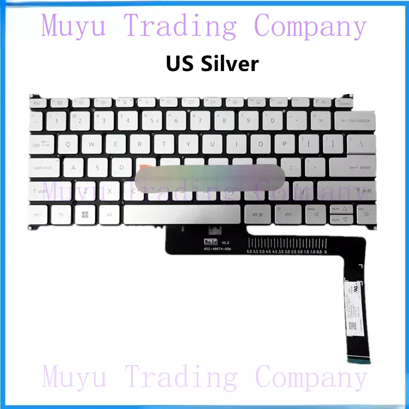 New Original laptop US backlight keyboard for Acer Swift S3 SF314-512 SF314-59 -71 n21h3 n21c2 silver/black