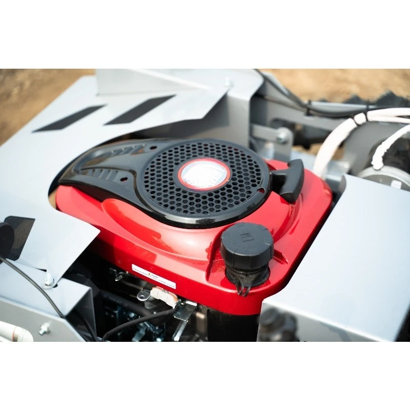 Robot tosaerba alimentato da AI con navigazione GPS automatica e telecomando