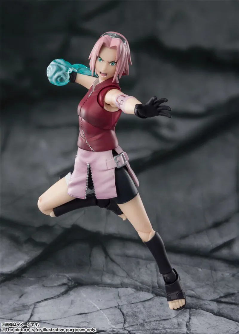

Bandai S.H.Figuarts Sakura Haruno Ver.2.0 Naruto Shippuden Articulated Action Figure, Gift & Collectible
