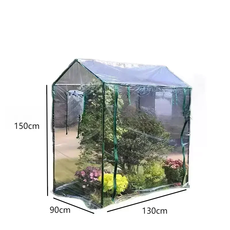 For Home Gardening Greenhouse Cover PVC Greenhouse Aluminum Foil Greenhouse Ample Growing Space For Garden And Terrace