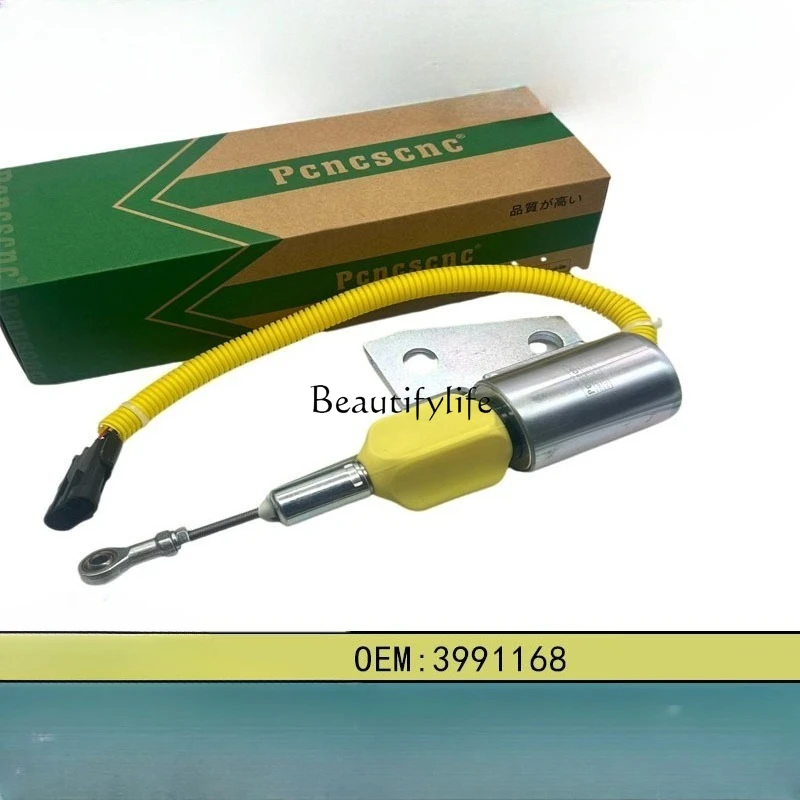 

24V oil cut-off stop flameout solenoid valve 3991168