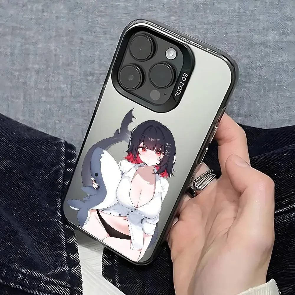 Zenless Zone Zero Ellen Joe Phone Case For IPhone 16 15 14 13 12 11 Pro Max Plus Color Shockproof Back Silver Cover