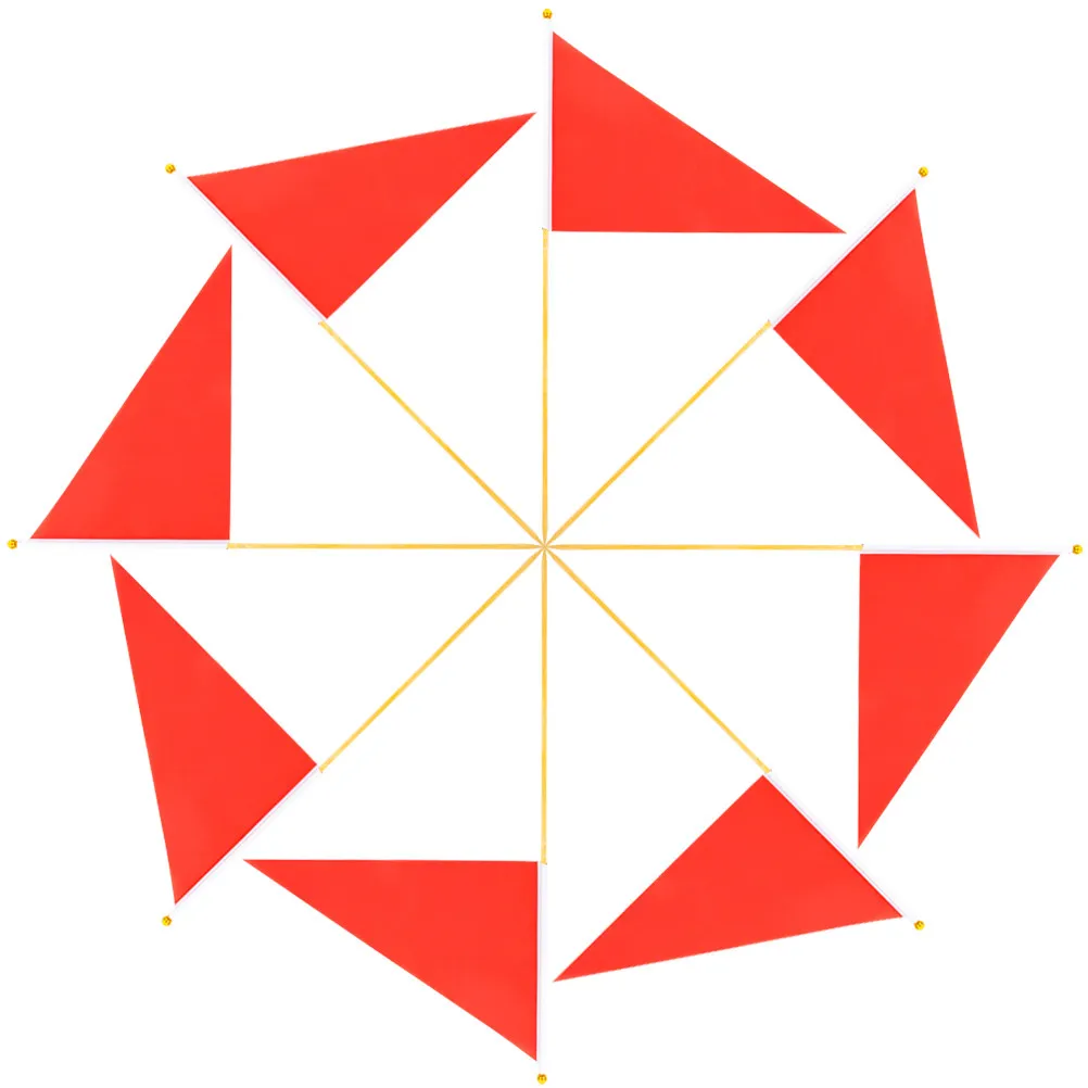 

Набор из 8 цветных флагов с древком для сада: маркеры для разметки местоположения поливочных систем, для дрессировки собак, для ирригации газонов