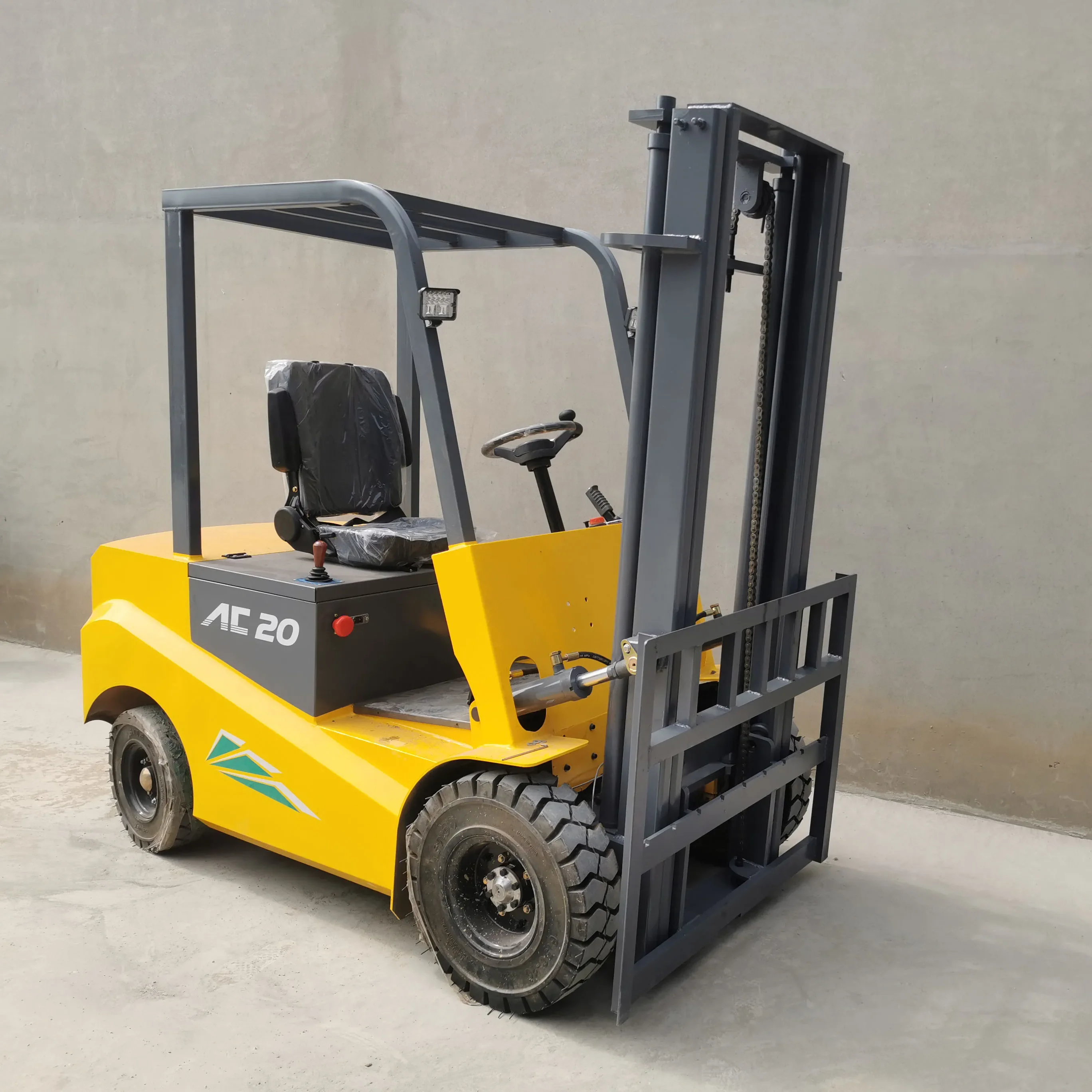 AC Motor Battery Operated Small Pallet Stacker Agv Electric Forklift 1 T 1.5 T 2T 3 T Price With Paper Roll Clamp Electric