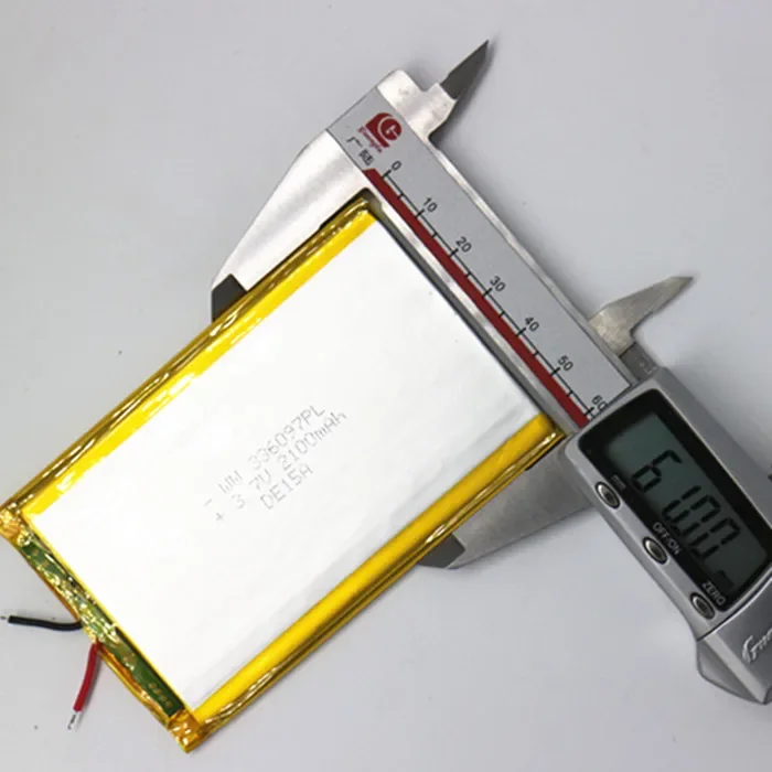 Batería de polímero de litio de 3,7 V 2100 mAh 3560100   Adecuado para batería de tableta PC Shang Yi N77 de 7 pulgadas