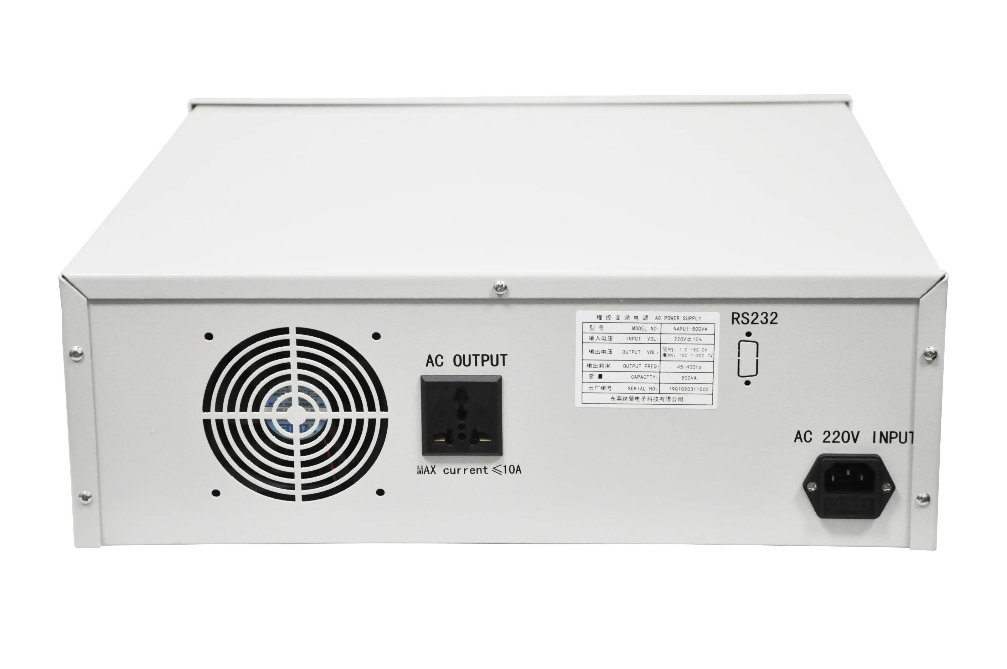 AC Power Source PA9505 0-500W Programmable AC Power Source 50hz 60hz Single Three Phase Variable Frequency Converter