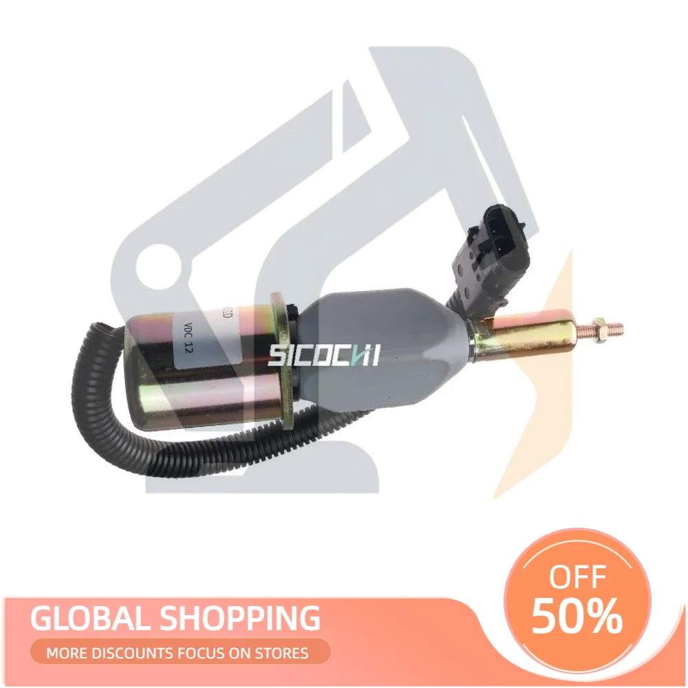 

For Case Flameout Solenoid Valve Fuel Solenoid Valve J928160 J923257 J921978 J918600