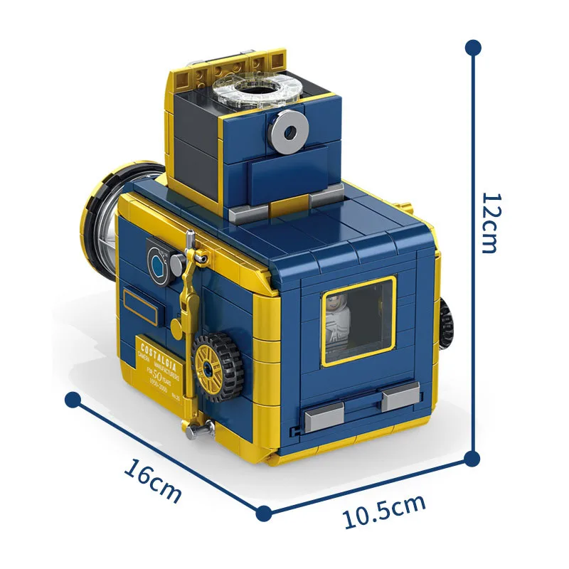 Idea Simulation HASSELBLADING 503CX Building Block Digital Camera Construction Model Figures Bricks Educational Toys For Gift