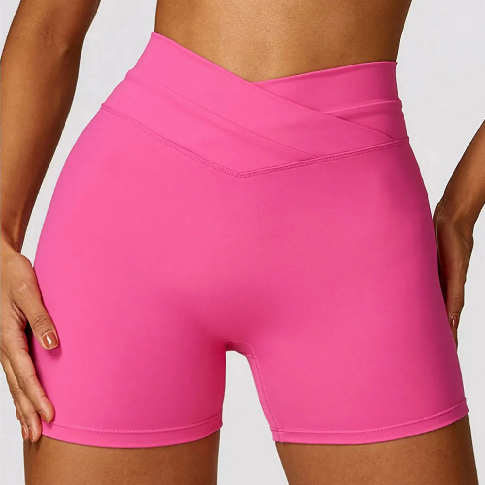 

Women Summer Sports Short Yoga Legging Workout Push Up Shorts High Waist Fitness Tight Shorts Quick Drying Cycling Gym Shorts