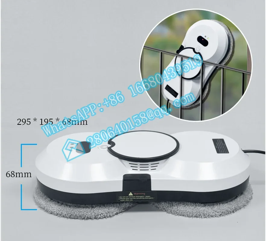 Window Cleaning  High Suction Electric  Cleaner  Anti-falling Remote Control  Vacuum