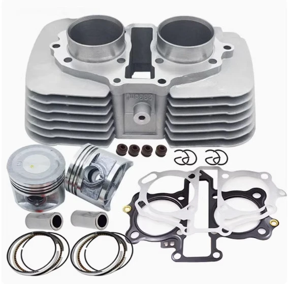 BB EU QUALITY Motorcycle 233CC 53mm Big Bore Cylinder Kit Piston Set For Honda CBT250 CA250 Rebel CMX250 DD250 CBT CA CMX DD 250