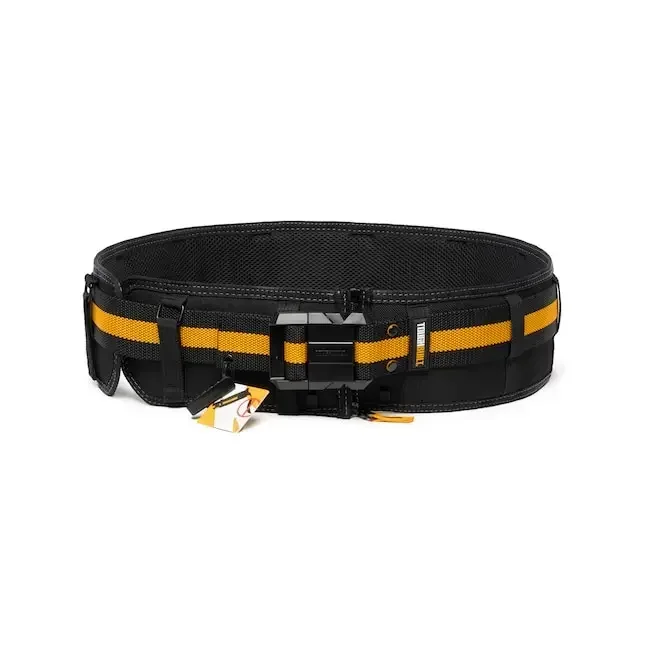 TOUGHBUILT TB-CT-41P Padded Belt Heavy Duty Buckle / Back Support Wider and Thicker Work Belt Power Tool Accessories