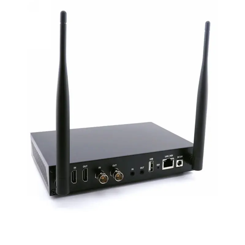 ENCSH V2 Video Codec SDI High Definition Encoder 4k Video Decoder For SRT NDI GB28181 Live Broadcast