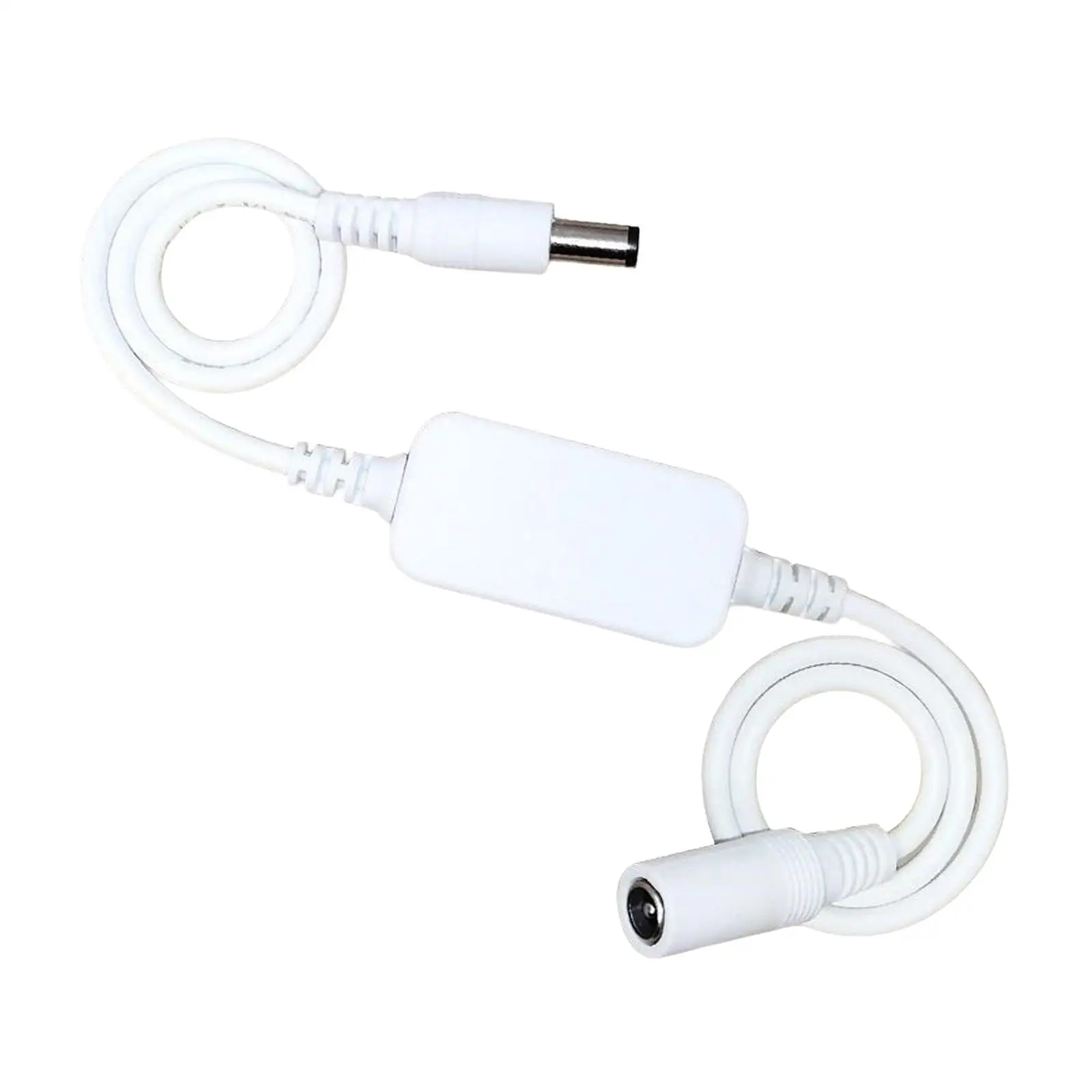 Compact PVC Extension Cable with Automatic Restart for Modem Router and Network Devices in Household Workspace