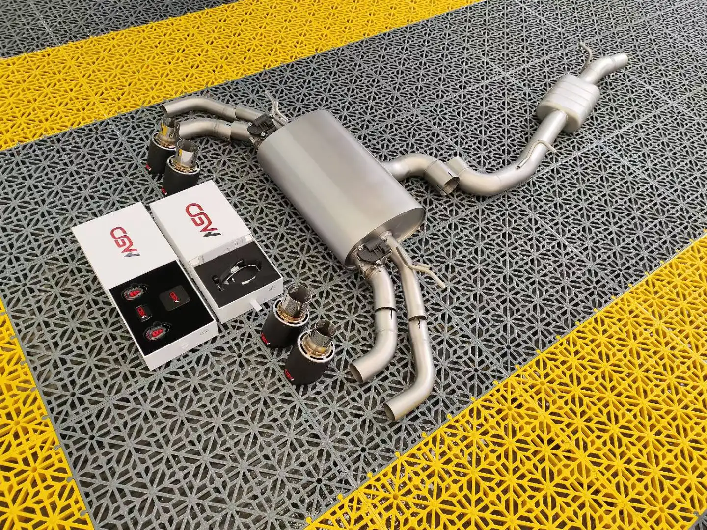 China Manufacturing Factory Wholesale Popular Car Sound Exhaust System for  A3 2.0T 2023+ - view 4